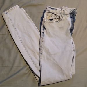 Highrise skinny jeans